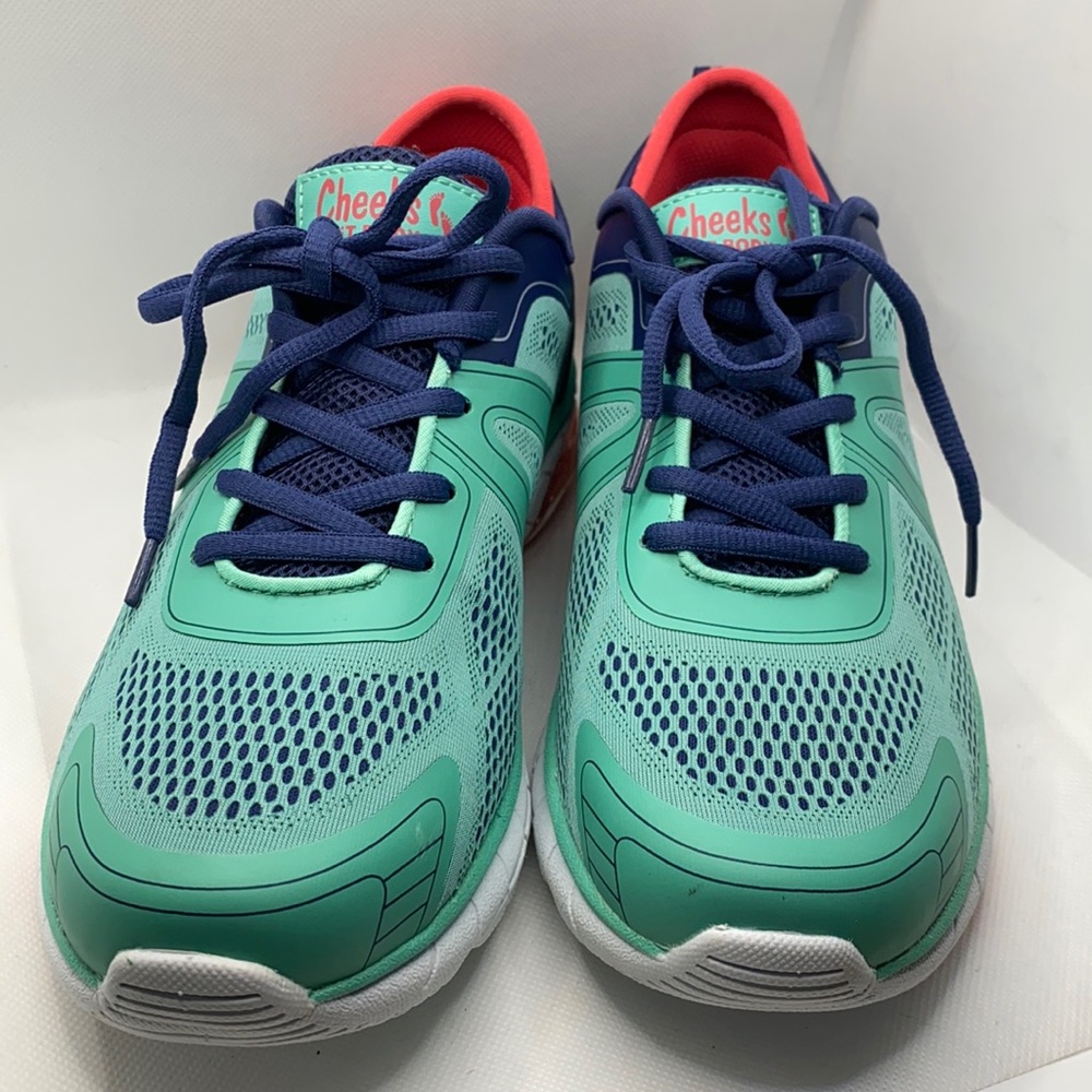 TONY LITTLE CHEEKS WOMANS FIT BODY GEL TRAINER SNEAKERS PRE-OWNED LIKE NEW 9.5